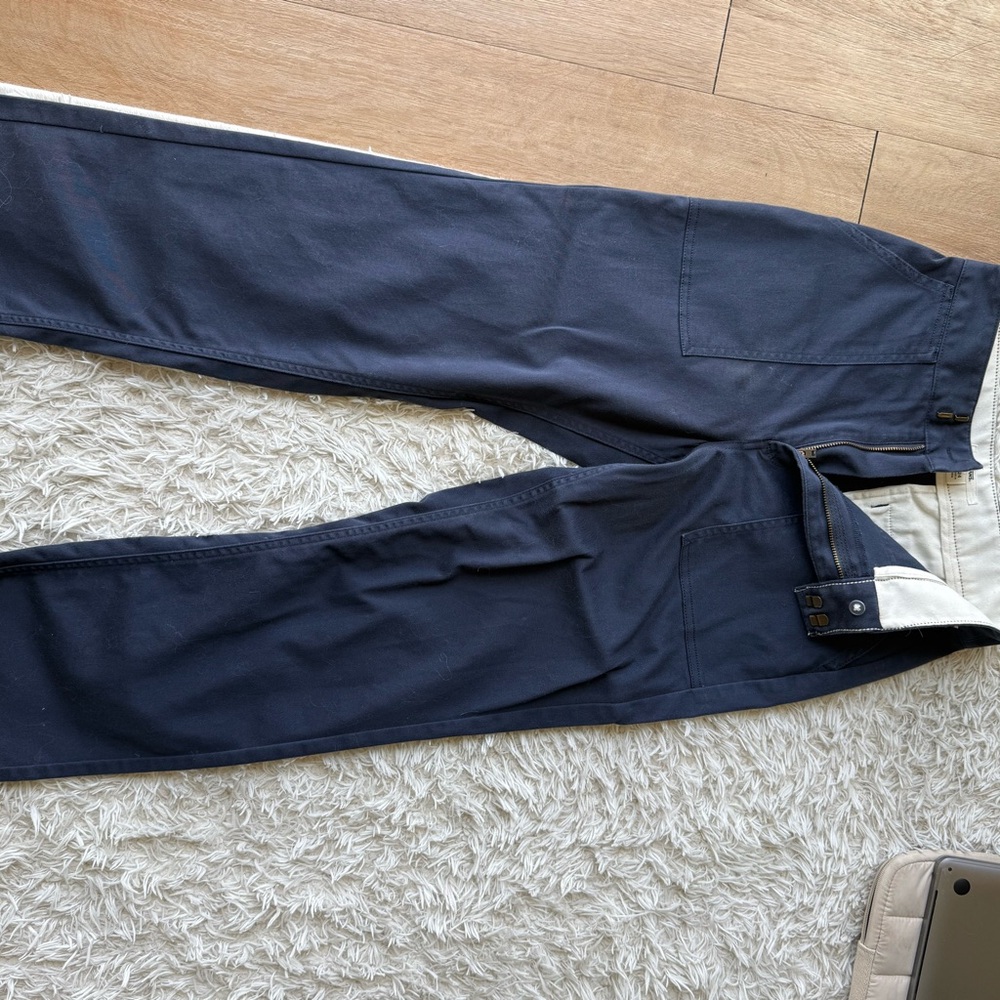 Vans Navy Wide Leg Pants